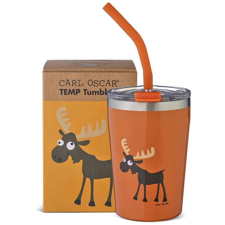 CARL OSCAR. TEMP Tumbler™ 250ml Moose - Orange