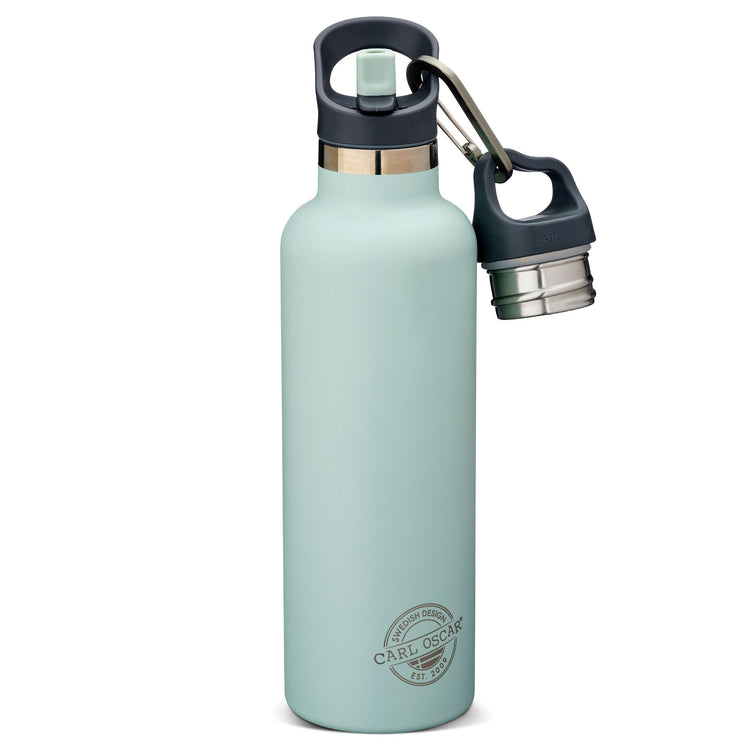 CARL OSCAR. TEMPflask Water bottle 700ml - Green