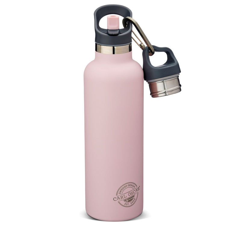 CARL OSCAR. TEMPflask Water bottle 700ml - Pink