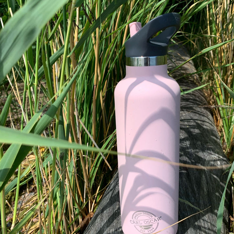 CARL OSCAR. TEMPflask Water bottle 700ml - Pink