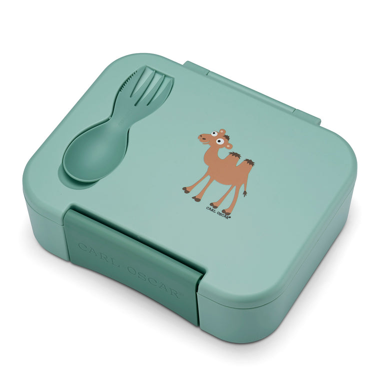 CARL OSCAR. BentoBOX™ Lunch box Camel - Green