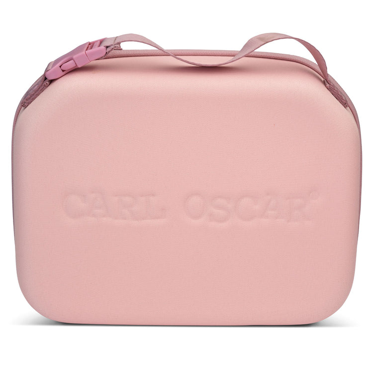 CARL OSCAR. Ισοθερμικό τσαντάκι φαγητού Pack n’ Snack Πάντα - Ροζ