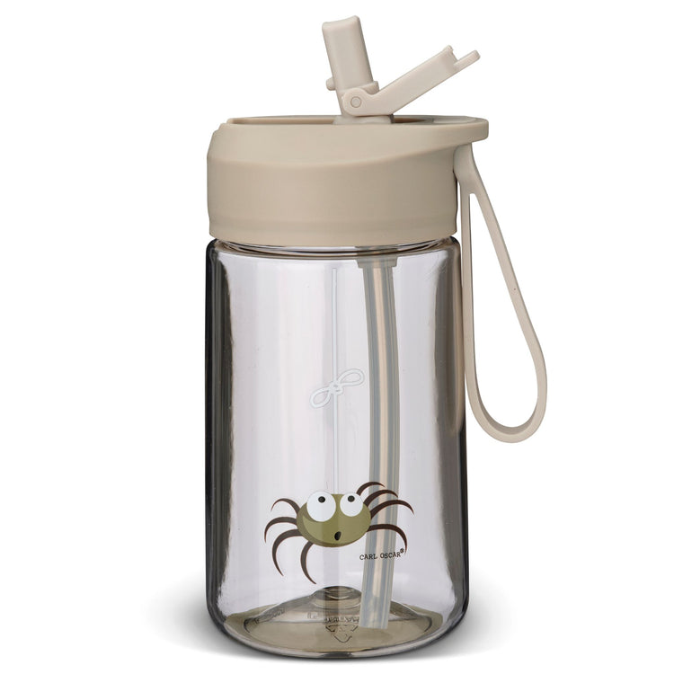 CARL OSCAR. HydraFlip™ water bottle 400ml Spider - Greige