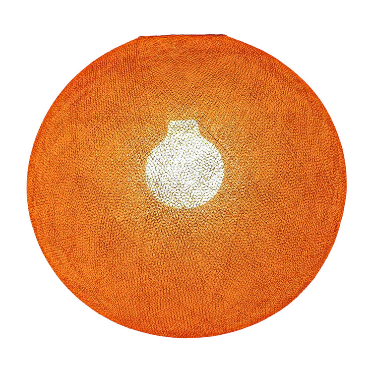 LA CASE DE COUSIN PAUL. Globe simple Orange Fifty 38 ball