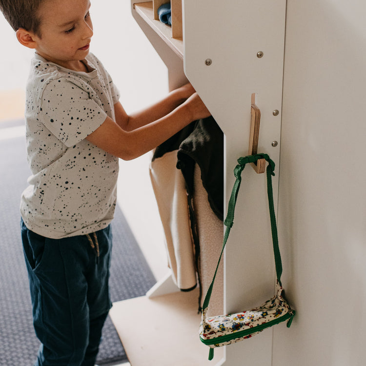 Duck Woodworks. Children's outerwear wardrobe white