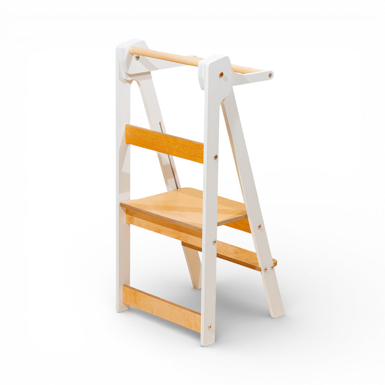 Duck Woodworks. Folding kitchen tower white