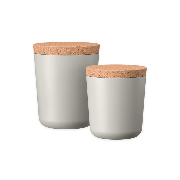 EKOBO. Claro XXL Storage Jar - Stone