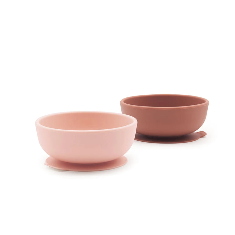 EKOBO. Silicone Suction Bowl - Blush