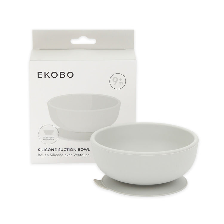 EKOBO. Silicone Suction Bowl - Cloud