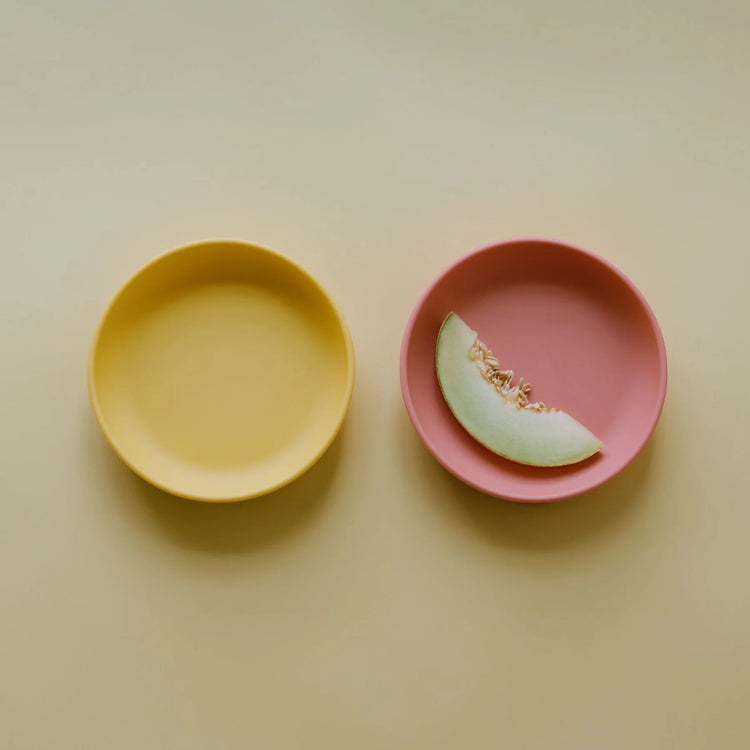 EKOBO. Silicone Suction Plate - Mimosa
