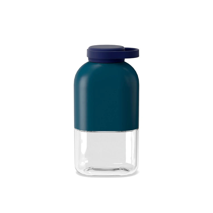 EKOBO. Slim Tritan Water Bottle 350ml - Blue Abyss / Midnight Blue