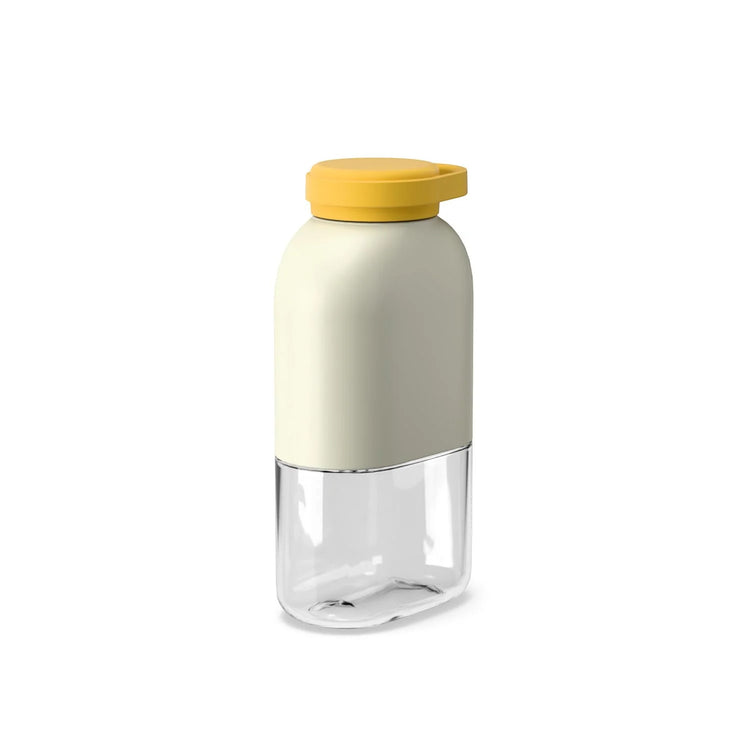 EKOBO. Slim Tritan Water Bottle 350ml - Ivory / Mimosa