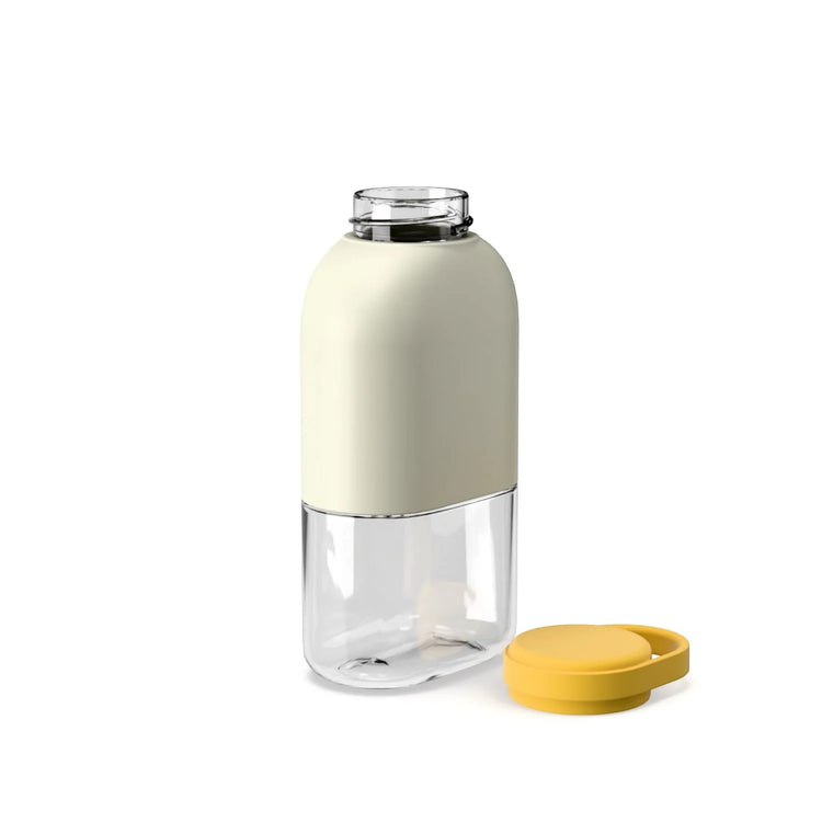 EKOBO. Slim Tritan Water Bottle 350ml - Ivory / Mimosa