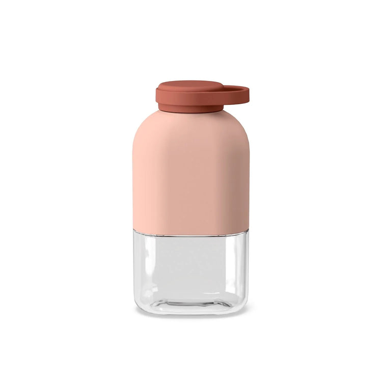 EKOBO. Slim Tritan Water Bottle 350ml - Blush / Terraccotta