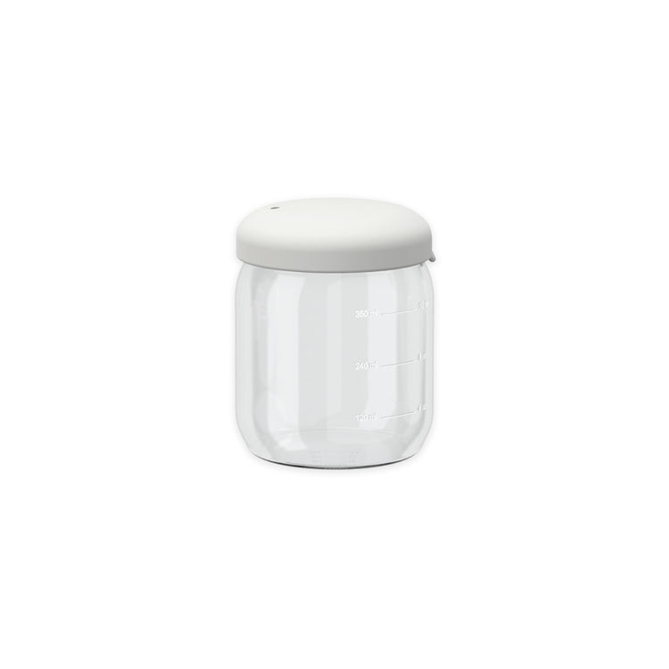 EKOBO. Pronto Food Storage Jar in Borosilicate Glass 350ml - Cloud