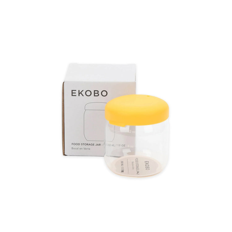 EKOBO. Γυάλινο δοχείο αποθήκευσης 350ml - Mimosa
