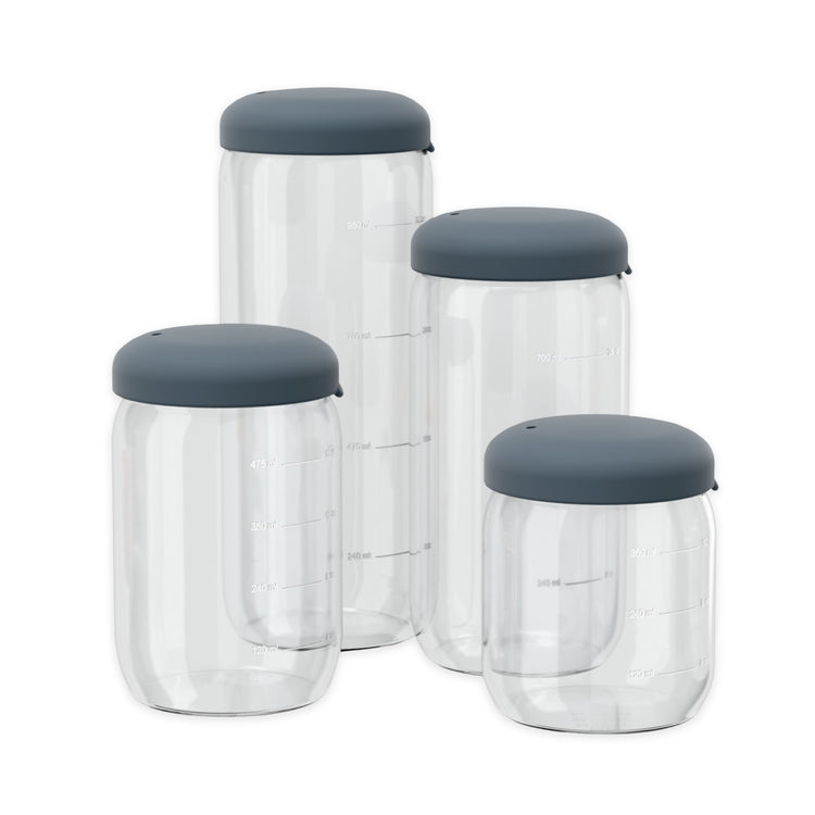 EKOBO. Γυάλινο δοχείο αποθήκευσης 350ml - Storm