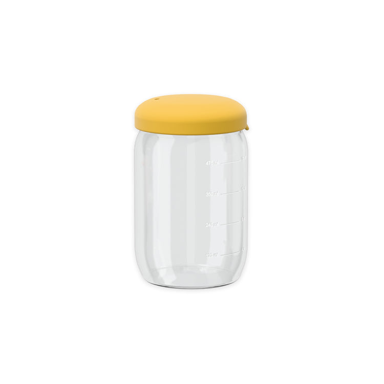 EKOBO. Γυάλινο δοχείο αποθήκευσης 500ml - Mimosa