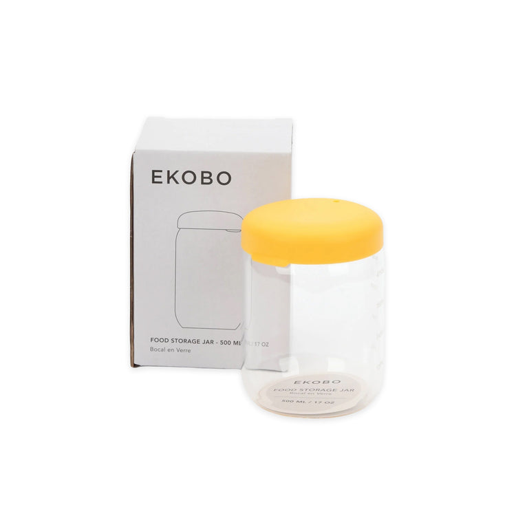 EKOBO. Γυάλινο δοχείο αποθήκευσης 500ml - Mimosa
