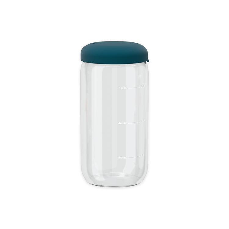 EKOBO. Γυάλινο δοχείο αποθήκευσης 750ml - Blue Abyss