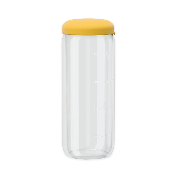 EKOBO. Γυάλινο δοχείο αποθήκευσης 1000ml - Mimosa