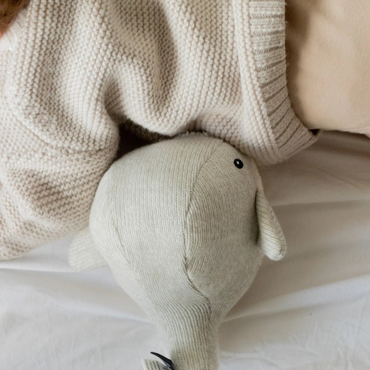 FLOW. Moby - Rechargeable heartbeat comforter (grey)