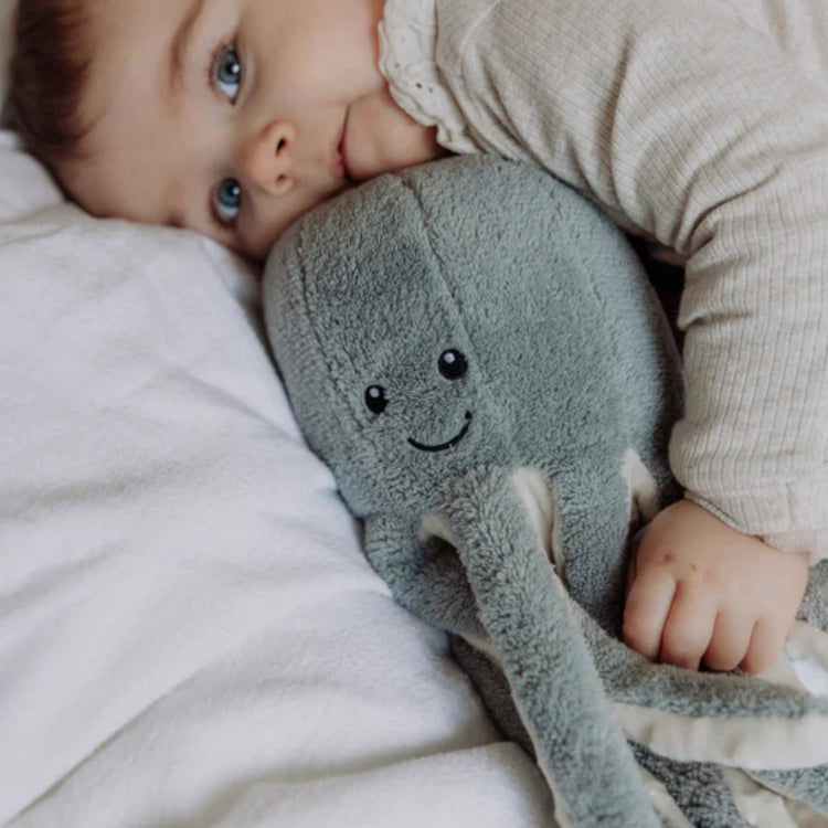 FLOW. Olly - Rechargeable Heartbeat Comforter (Sea grey)