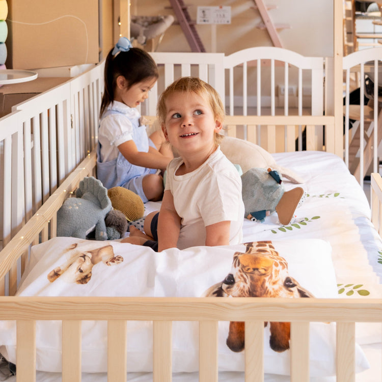 FAMILY NATION. Εξελισσόμενο Κρεβάτι Montessori Evi 4 σε 1 - 200x90 εκ.