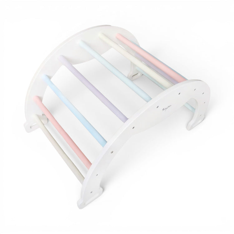 FAMILY NATION. Αψίδα αναρρίχησης/ισορροπίας Montessori Rainbow - Cotton Candy
