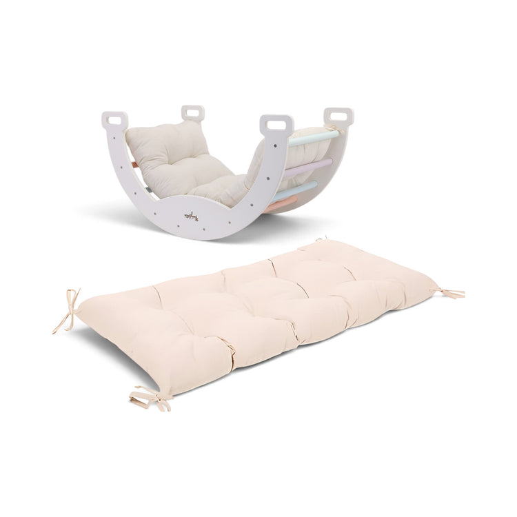 FAMILY NATION. Μαξιλάρι για αψίδα αναρρίχησης Montessori Rainbow - Cotton