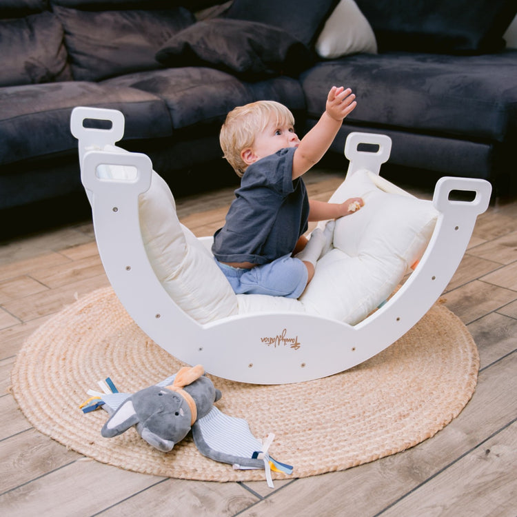 FAMILY NATION. Μαξιλάρι για αψίδα αναρρίχησης Montessori Rainbow - Cotton