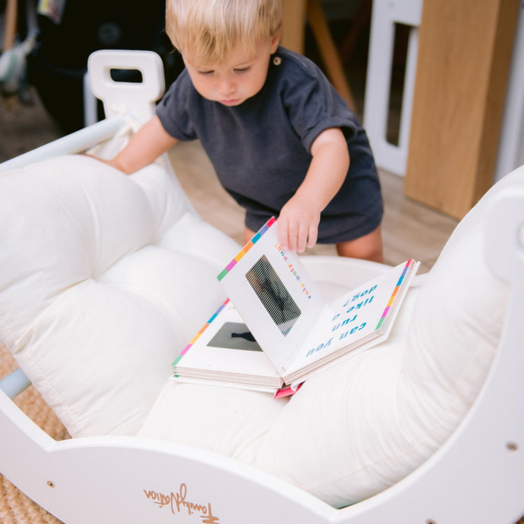 FAMILY NATION. Μαξιλάρι για αψίδα αναρρίχησης Montessori Rainbow - Cotton