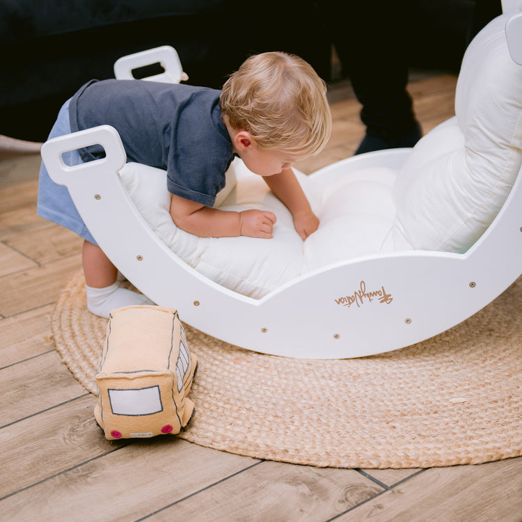 FAMILY NATION. Μαξιλάρι για αψίδα αναρρίχησης Montessori Rainbow - Cotton