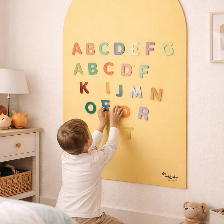 FAMILY NATION. MagneKids™ Magnetic Wall Decal - Arch - Sand