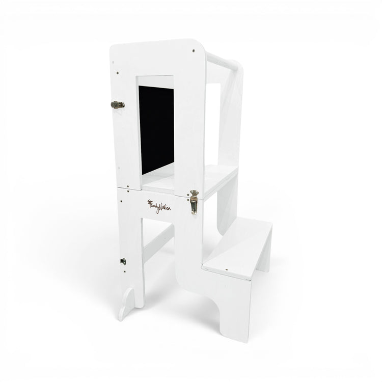 FAMILY NATION. Montessori Learning Tower 3 in 1 - White