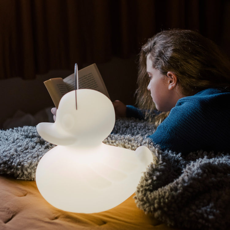 GOODNIGHT. The Duck Duck Lamp Small White