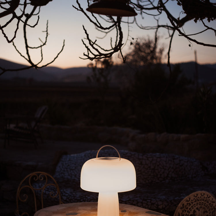 GOODNIGHT. The Boleti Lamp White