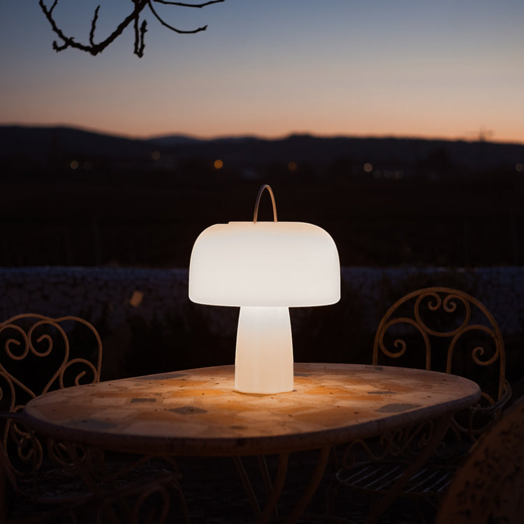 GOODNIGHT. The Boleti Lamp White