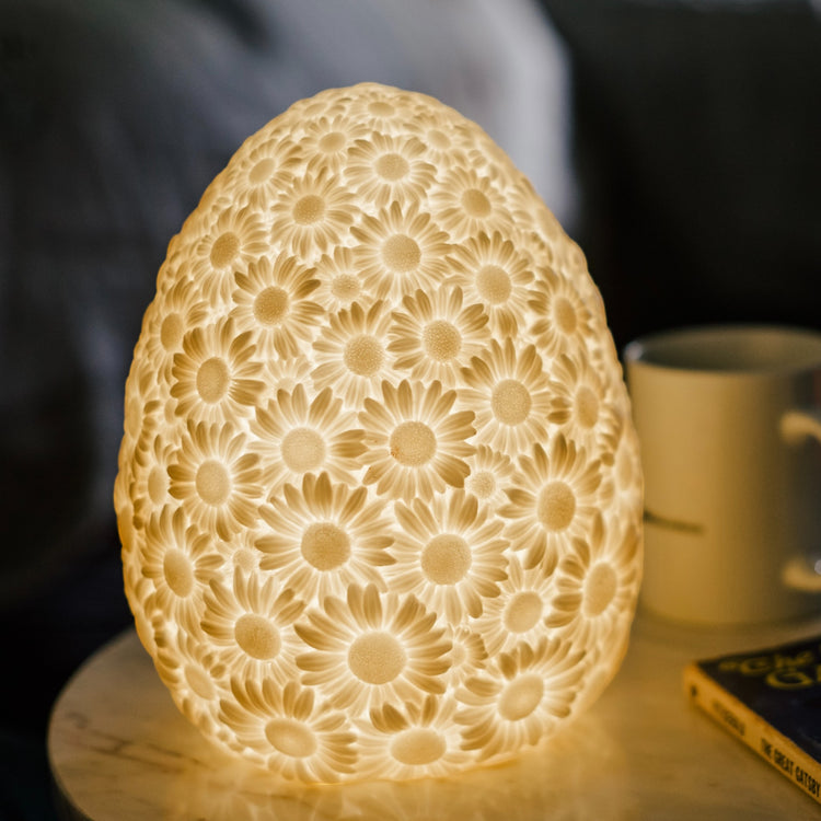 GOODNIGHT. The Daisy Lamp Ivory Ivory