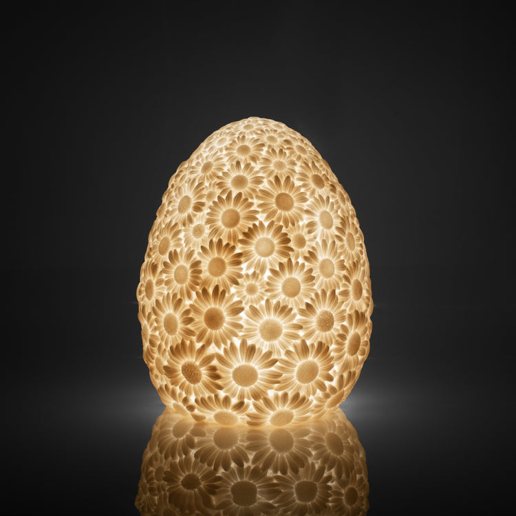 GOODNIGHT. The Daisy Lamp Ivory Ivory