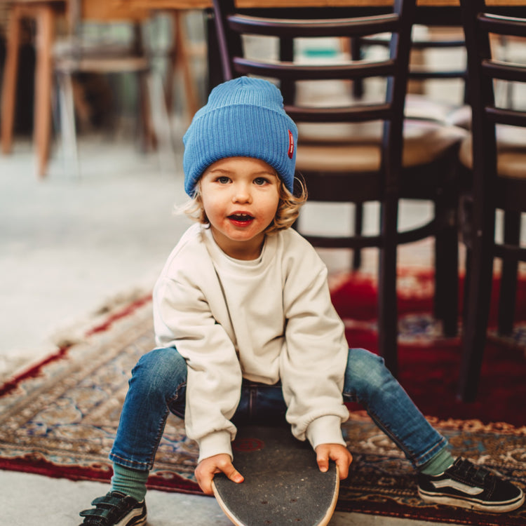 HELLO HOSSY. Flow Ocean beanie - 9-18 months