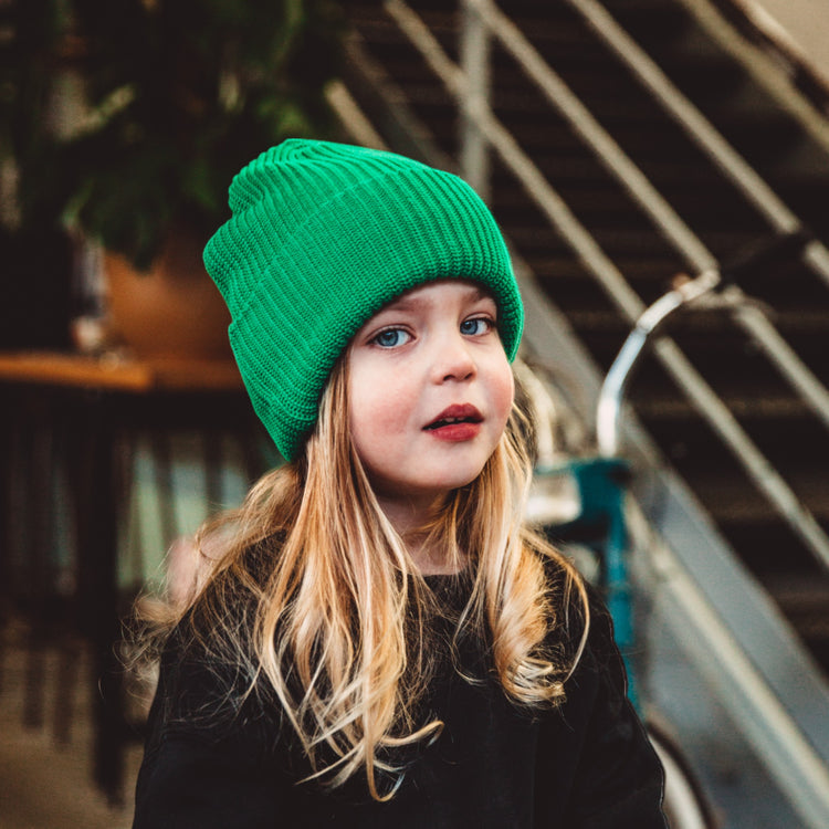 HELLO HOSSY. Flow Basil beanie - 9-18 months