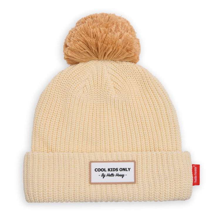 HELLO HOSSY. Color Block Sandy beanie