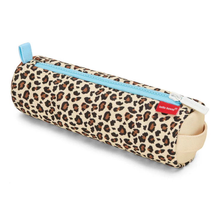 HELLO HOSSY. Leopard Pencil Case