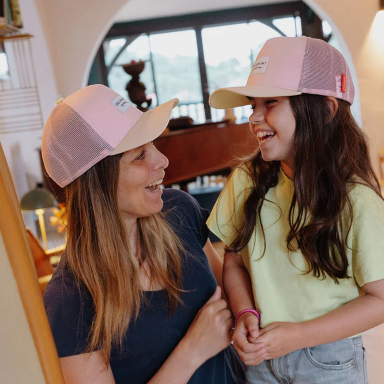 HELLO HOSSY. Mini Powder Pink mum cap - (56cm)