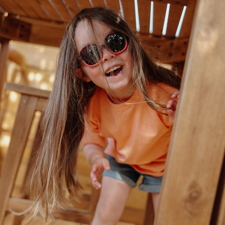 HELLO HOSSY. Sunglasses Koody Craky Red 5-8 years