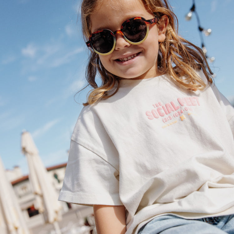HELLO HOSSY. Megy Craky Yellow sunglasses 5-8 years