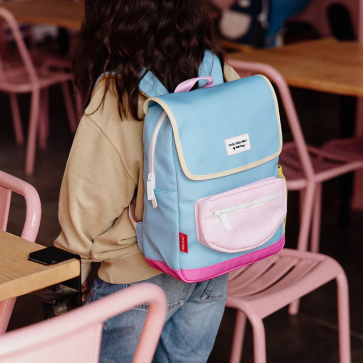 HELLO HOSSY. Σακίδιο πλάτης Mini Sky Blue - 2-5 ετών