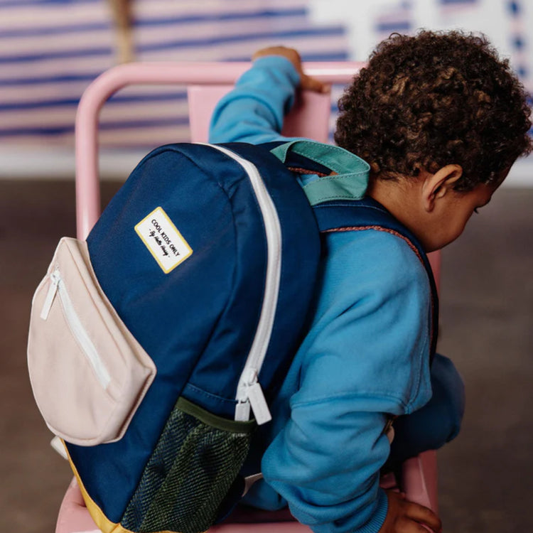 HELLO HOSSY. Backpack Mini Dark Blue - 2-5 years