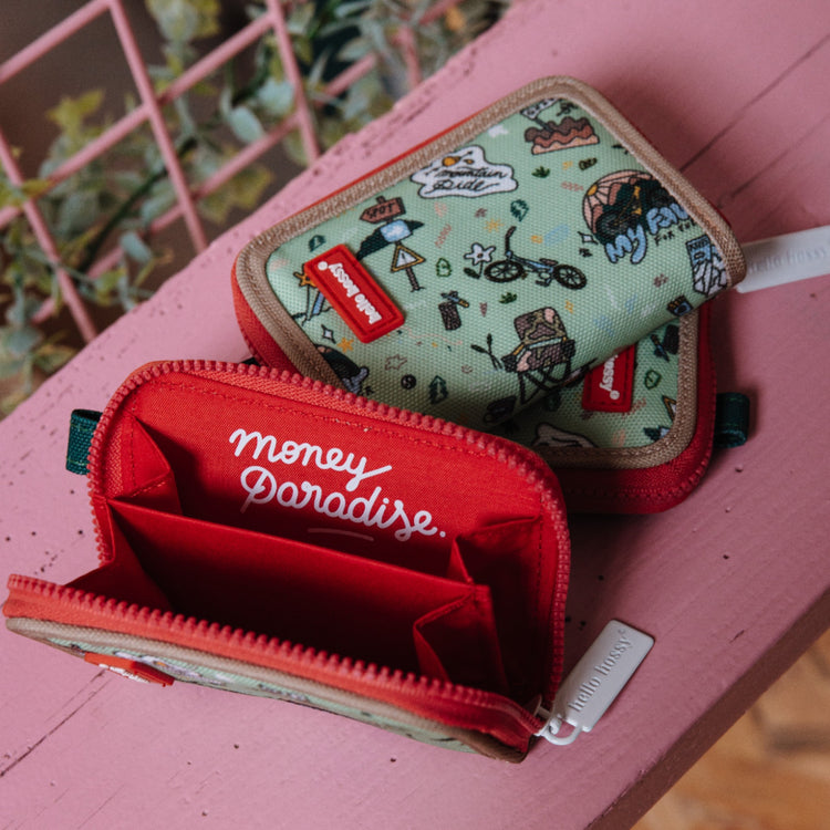 HELLO HOSSY. Mountain Ride Wallet